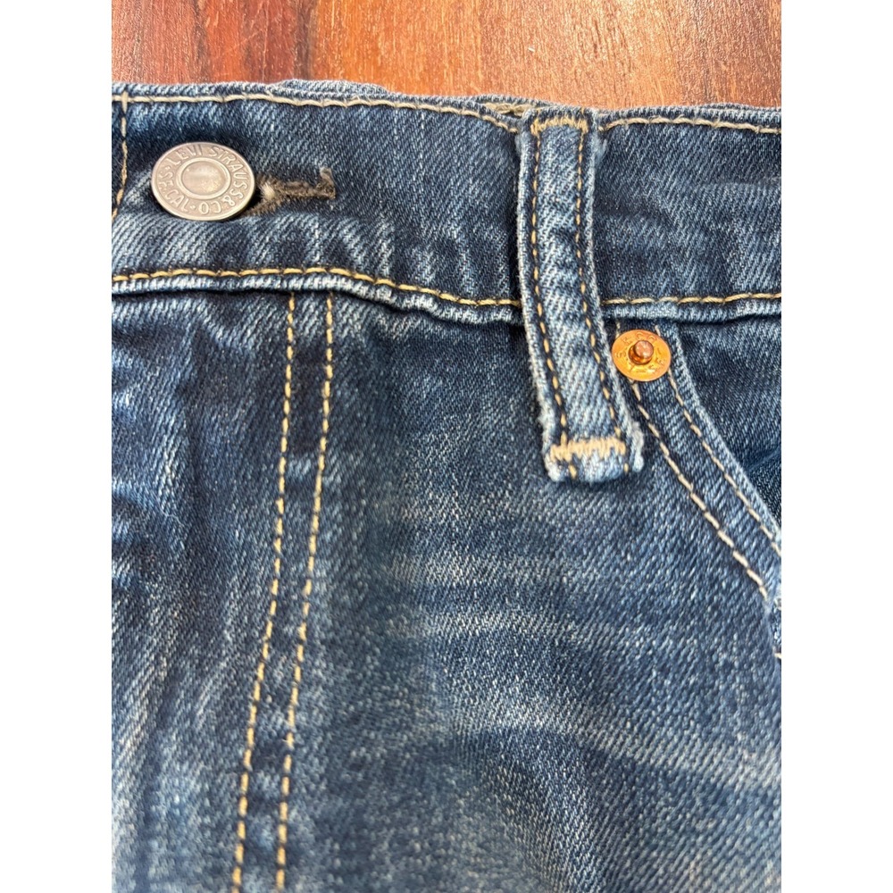 Levis 541 Athletic Taper Mens Jeans Blue Medium Wash Denim W32" L29.5" classic - Picture 11 of 16